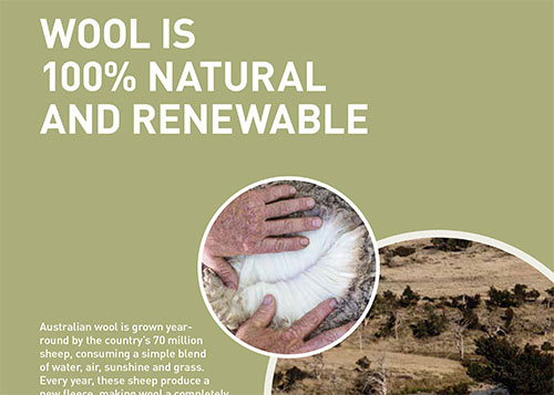 Wool facts | Wool is 100% natural and renewable
